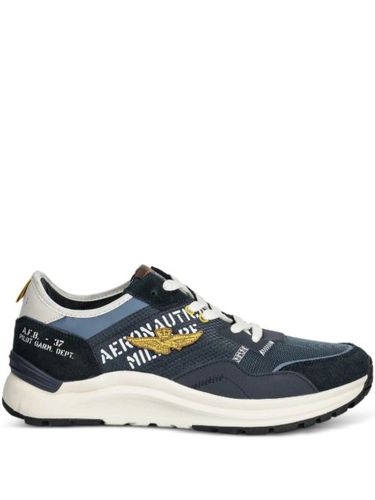 Baskets à logo brodé - Aeronautica Militare - Modalova