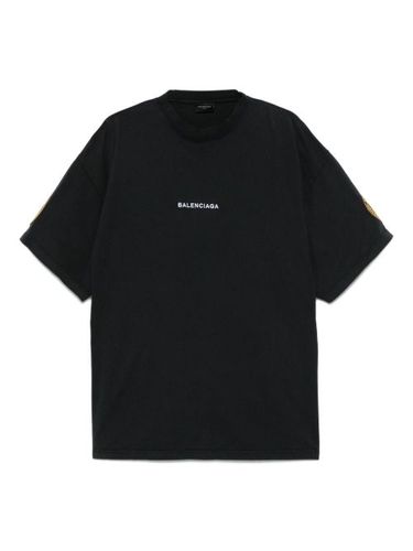 T-shirt à logo brodé - Balenciaga - Modalova