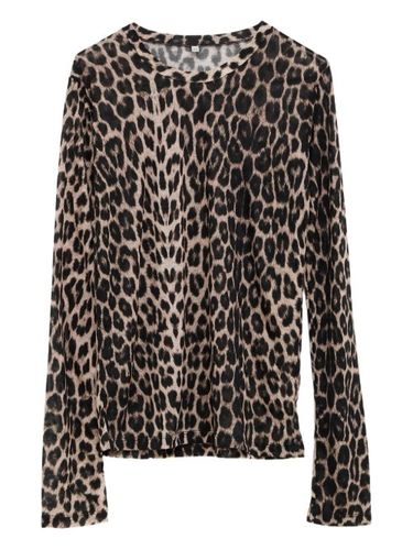 T-shirt à imprimé léopard - Baserange - Modalova