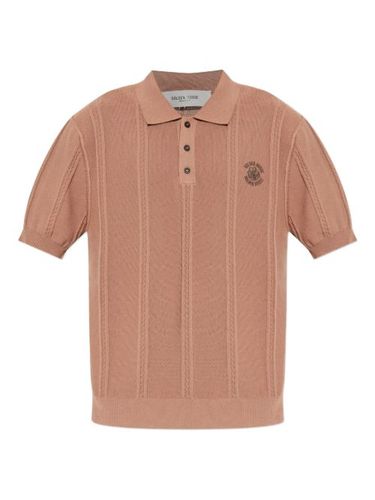 Polo en maille torsadée - Golden Goose - Modalova