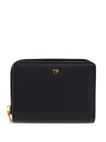 Portefeuille en cuir à fermeture zippée - TOM FORD - Modalova