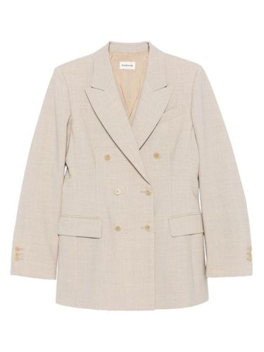Blazer en laine à boutonnière croisée - P.A.R.O.S.H. - Modalova