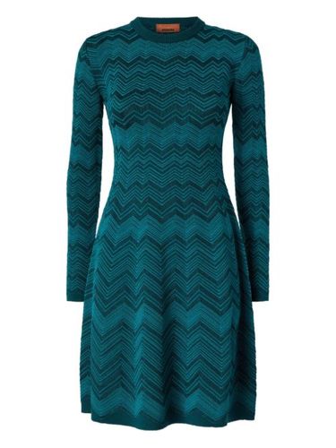Robe mi-longue en maille - Missoni - Modalova