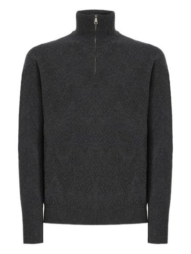 Pull zippé à motif chevron - Missoni - Modalova