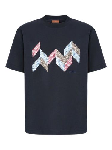 T-shirt en coton à motif géométrique - Missoni - Modalova