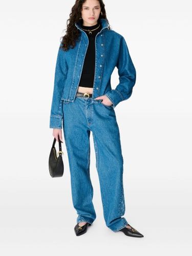 Jean Moon Laser à coupe ample - Marine Serre - Modalova