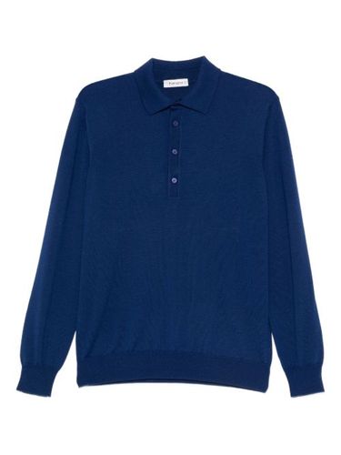 Kangra polo en maille fine - Bleu - Kangra - Modalova