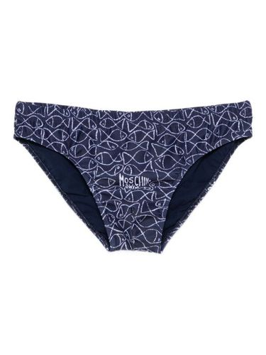 Short de bain à imprimé animalier - Moschino - Modalova