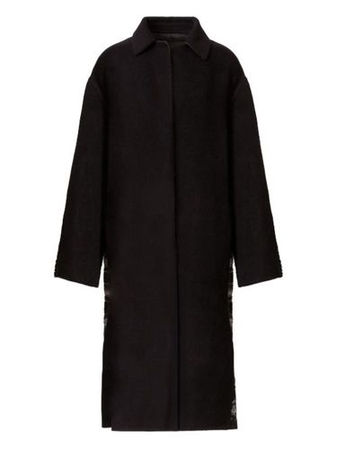 Manteau à empiècements texturés - Fabiana Filippi - Modalova