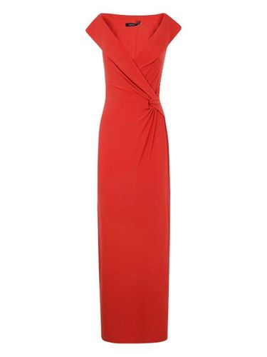 Robe longue à détail noué - Lauren Ralph Lauren - Modalova