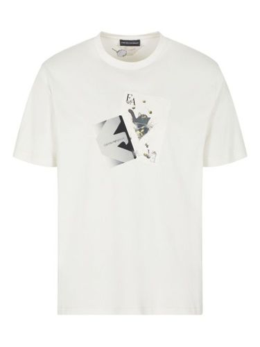 T-shirt à imprimé graphique - Emporio Armani - Modalova