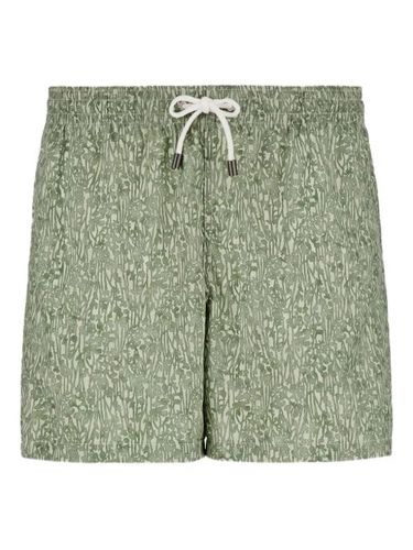 Short de bain imprimé à lien de resserrage - Canali - Modalova