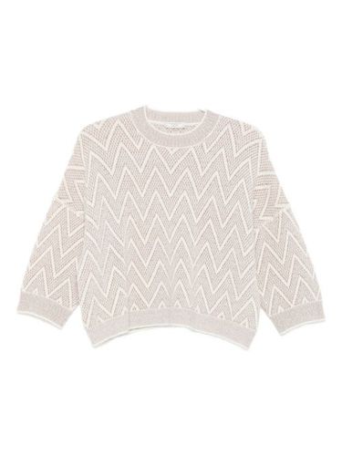 Pull à motif zig-zag - Peserico - Modalova