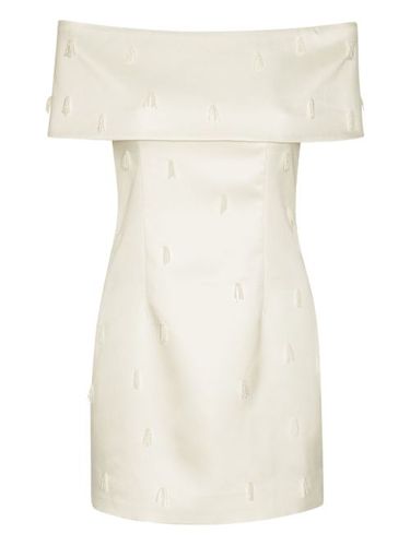 Robe ornée de perles à épaule dénudées - ROTATE BIRGER CHRISTENSEN - Modalova