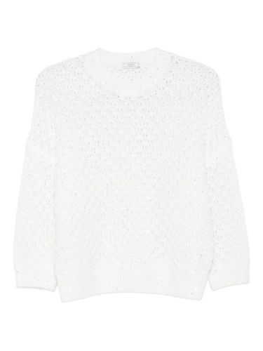 Pull en maille ajourée - Peserico - Modalova