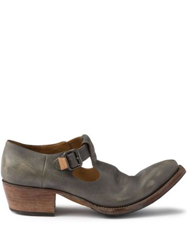 Mocassins en cuir à boucles - Prada - Modalova