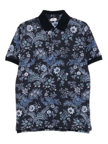 ETRO polo à fleurs - Bleu - ETRO - Modalova