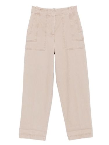 Pantalon court à poches à rabat - Peserico - Modalova