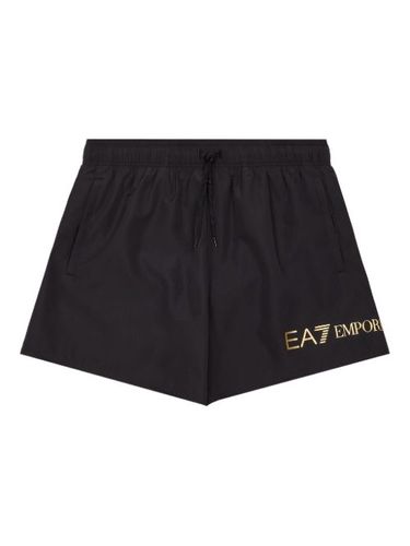 Short de bain à logo imprimé - Ea7 Emporio Armani - Modalova