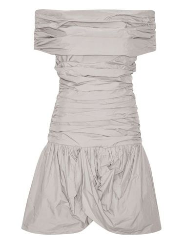 Robe courte froncée à épaules dénudées - ROTATE BIRGER CHRISTENSEN - Modalova