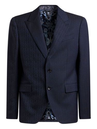 ETRO blazer en jacquard - Bleu - ETRO - Modalova