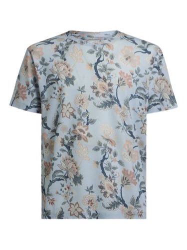 ETRO t-shirt à fleurs - Bleu - ETRO - Modalova