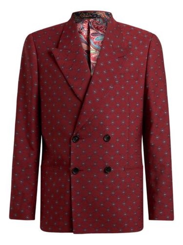 Blazer croisé en jacquard - ETRO - Modalova