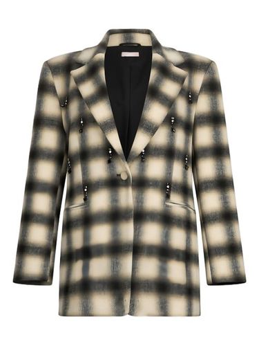 Veste brodée à carreaux - LIU JO - Modalova