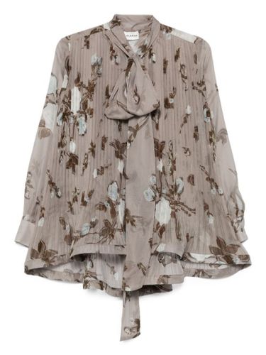 Blouse plissée à fleurs - P.A.R.O.S.H. - Modalova