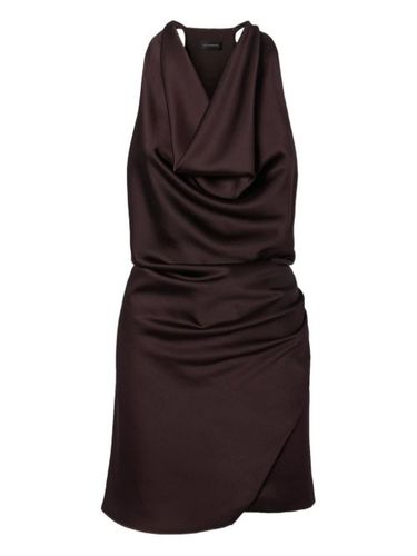 Robe drapée à col bénitier - THE ANDAMANE - Modalova