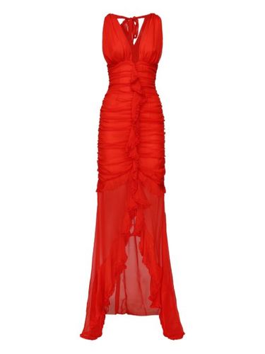 Robe longue Kayta à volants - For Love And Lemons - Modalova