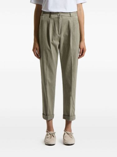 Pantalon plissé à taille élastiquée - Peserico - Modalova