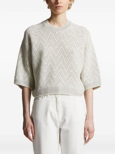 Pull à motif de chevrons - Peserico - Modalova