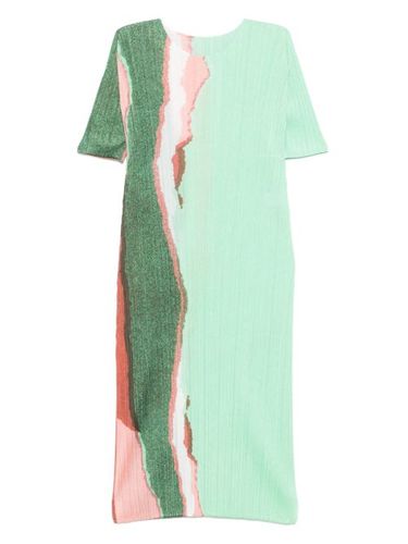 Robe mi-longue Grainy Colors - Pleats Please Issey Miyake - Modalova