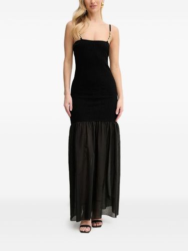 Robe longue à détails de chaînes - SIMONA CORSELLINI - Modalova