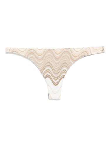 Bas de bikini à imprimé graphique - MC2 Saint Barth - Modalova