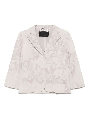 Blazer en cuir pre-owned (années 2000) - A.N.G.E.L.O. Vintage Cult - Modalova