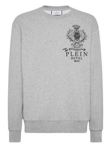 T-shirt en coton à logo strassé - Philipp Plein - Modalova