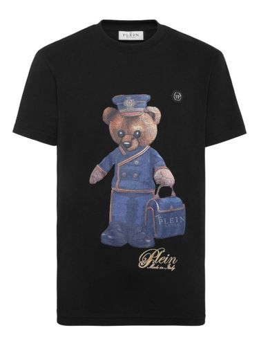 T-shirt en coton à imprimé Teddy Bear - Philipp Plein - Modalova