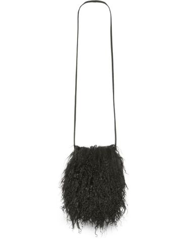 Étui pour smartphone en peau lainée - Yves Salomon - Modalova