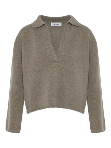 Pull à col polo - Yves Salomon - Modalova