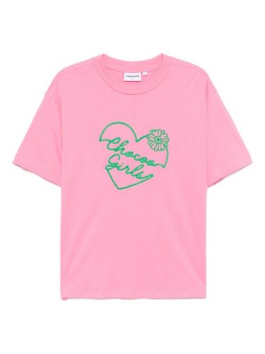 T-shirt à logo brodé - CHOCOOLATE - Modalova