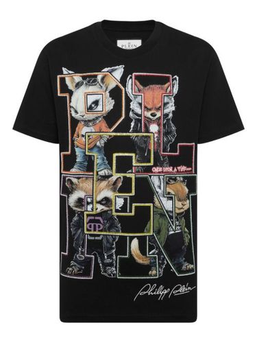 T-shirt College Animals Outline - Philipp Plein - Modalova