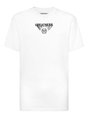 T-shirt à logo brodé - Philipp Plein - Modalova