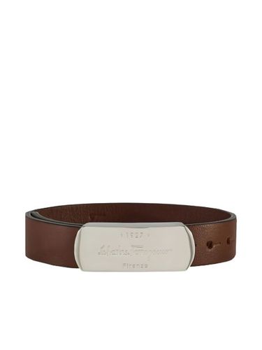 Bracelet à plaque logo - Ferragamo - Modalova