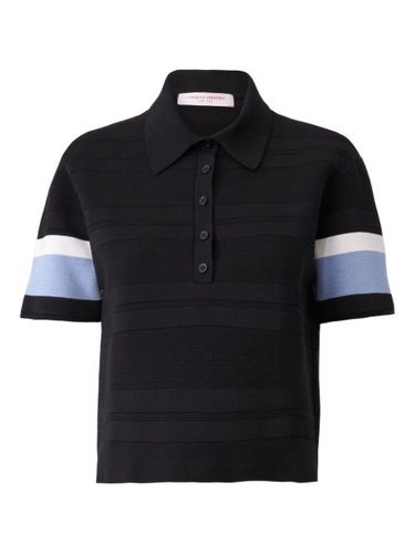 Polo à détails de rayures - Carolina Herrera - Modalova