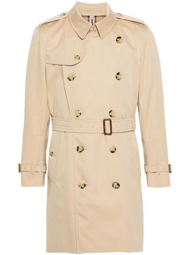Double-breasted cotton trench coat - Burberry - Modalova
