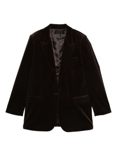 Blazer en velours à simple boutonnage - Nili Lotan - Modalova