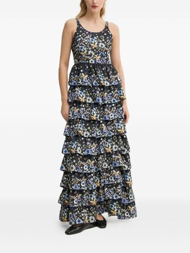 Robe fleurie à volants superposés - MUNTHE - Modalova