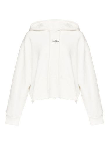 Hoodie à imprimé graphique - MM6 Maison Margiela - Modalova